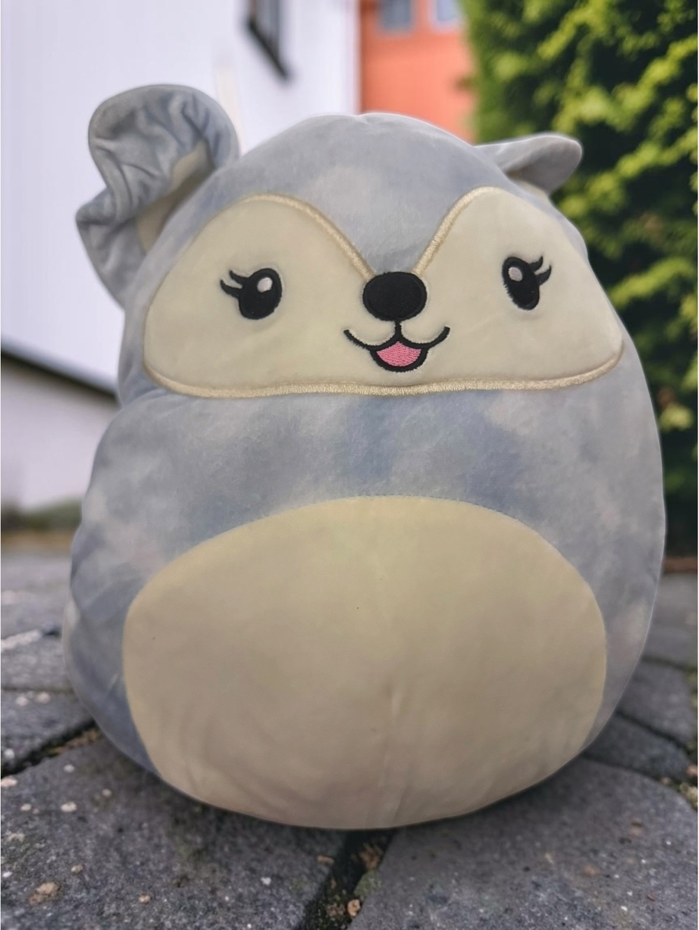 Squishmallows Faldette the Fox Gray Plush